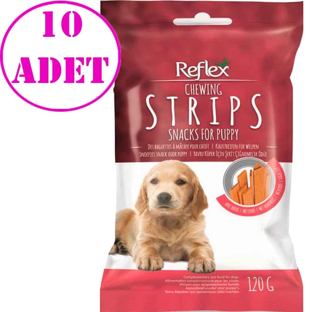Reflex Şerit Yavru Köpek İçin Çiğnemelik Ödül Maması 120 Gr 10 AD 32124910 Amazon Pet Center