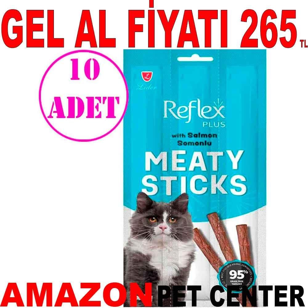 Reflex Somonlu Kedi Ödül Çubuğu 3x5 Gr 10 AD 20848002 Amazon Pet Center