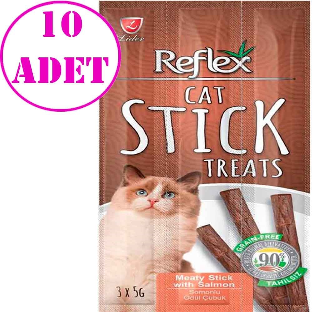 Reflex Somonlu Kedi Ödül Çubuğu 5 Gr 3 Lü 10 AD 32124972 Reflex Kedi Ödülleri Amazon Pet Center