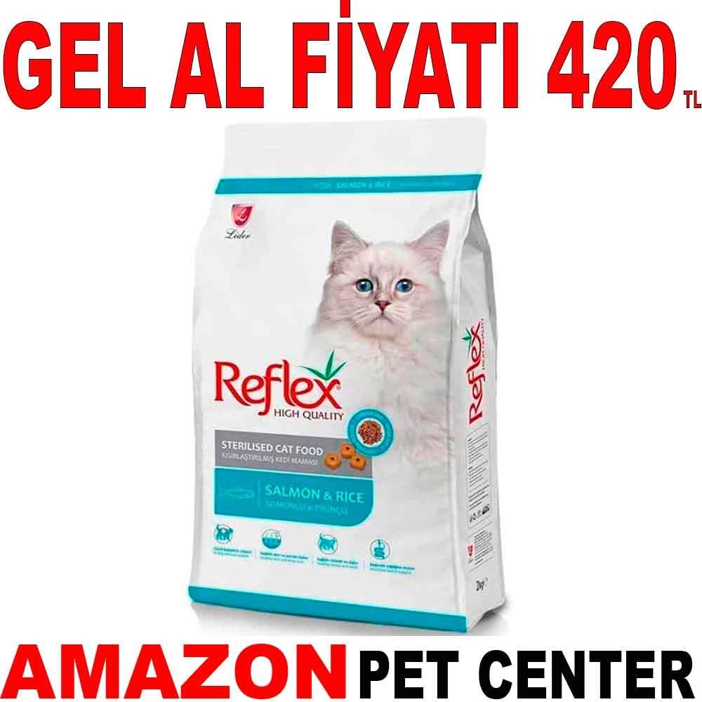 Reflex Somonlu Kısırlaştırılmış Kedi Maması 2 Kg 21631009 Amazon Pet Center