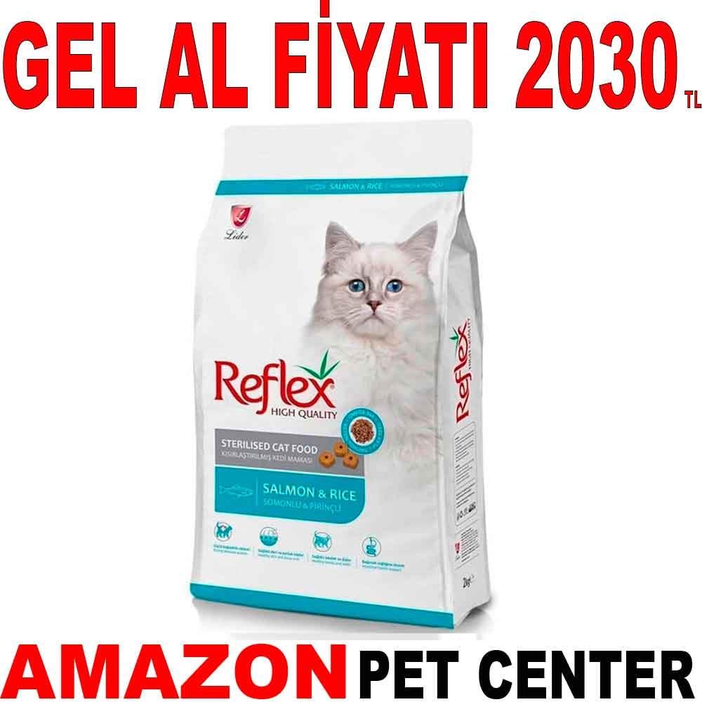 Reflex Somonlu Kısırlaştırılmış Kedi Maması 15kg 17968003 Amazon Pet Center