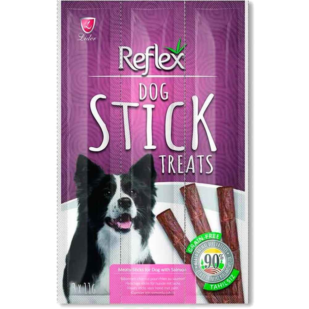 Reflex Somonlu Köpek Ödül Çubuğu 3 lü 11 Gr 8698995026994 Reflex Köpek Lezzet Ödülleri Amazon Pet Center