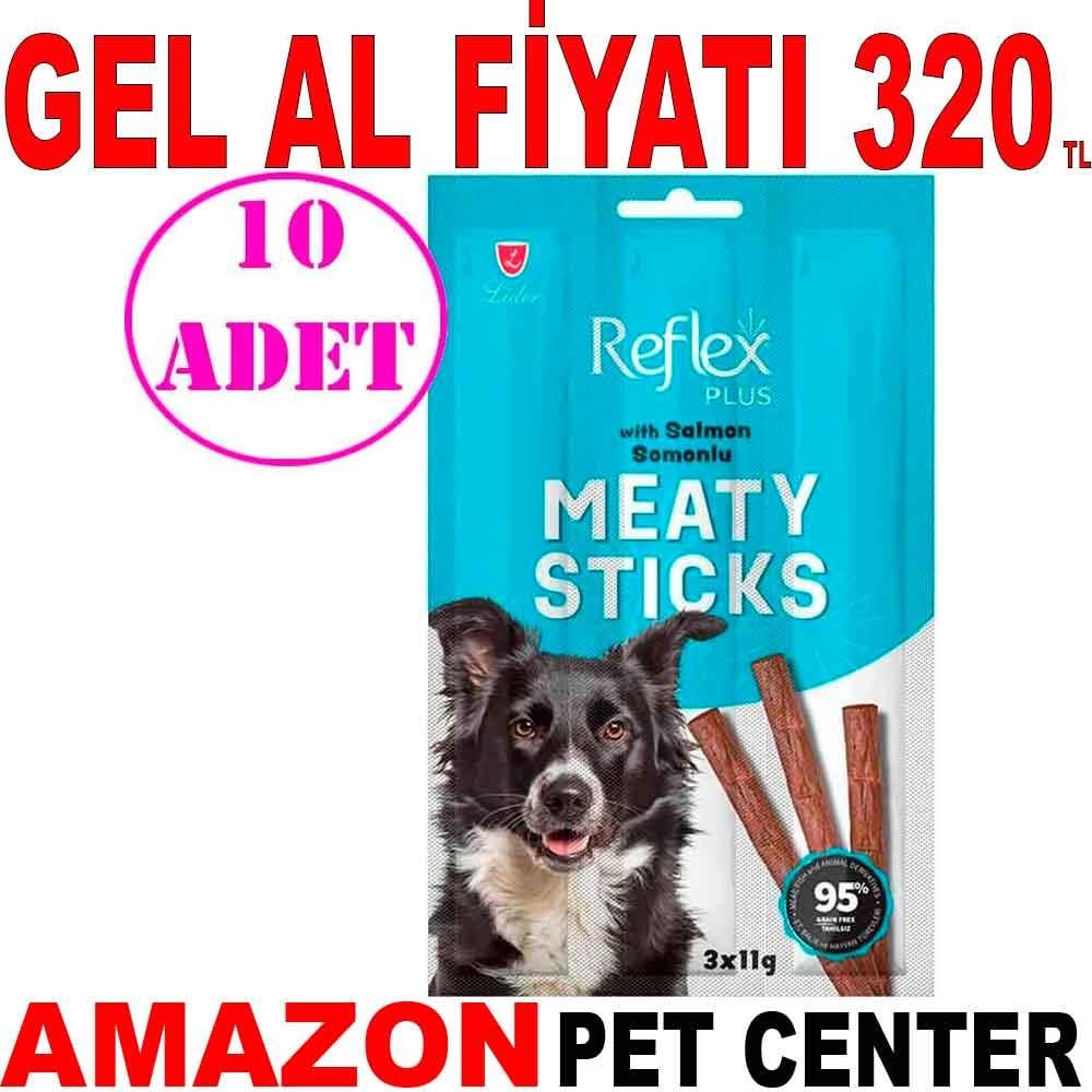 Reflex Somonlu Köpek Ödül Çubuğu 3x11 Gr 10 AD 20851002 Amazon Pet Center
