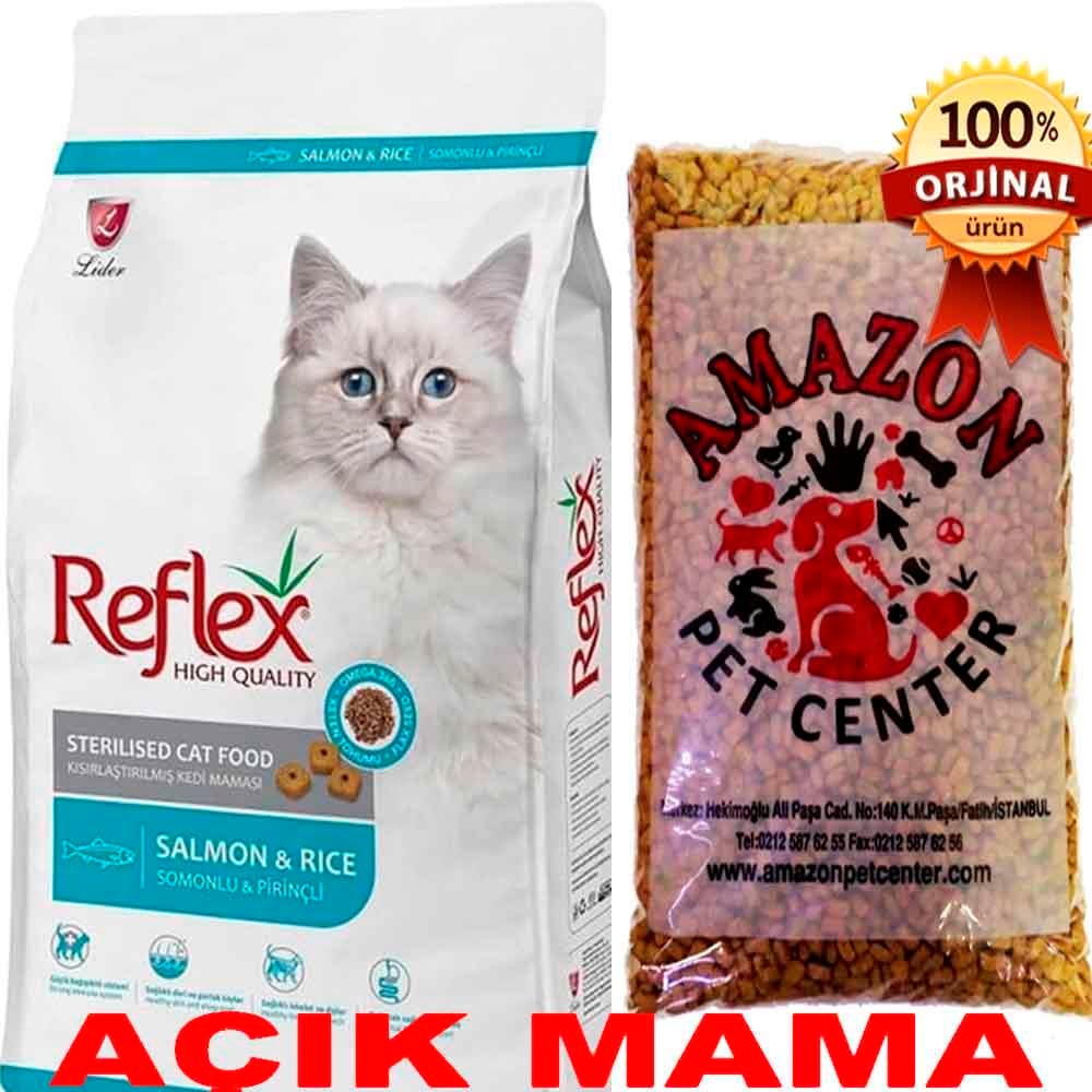 Reflex Sterilised Balıklı Kedi Maması Açık 1 Kg 32102666 Amazon Pet Center