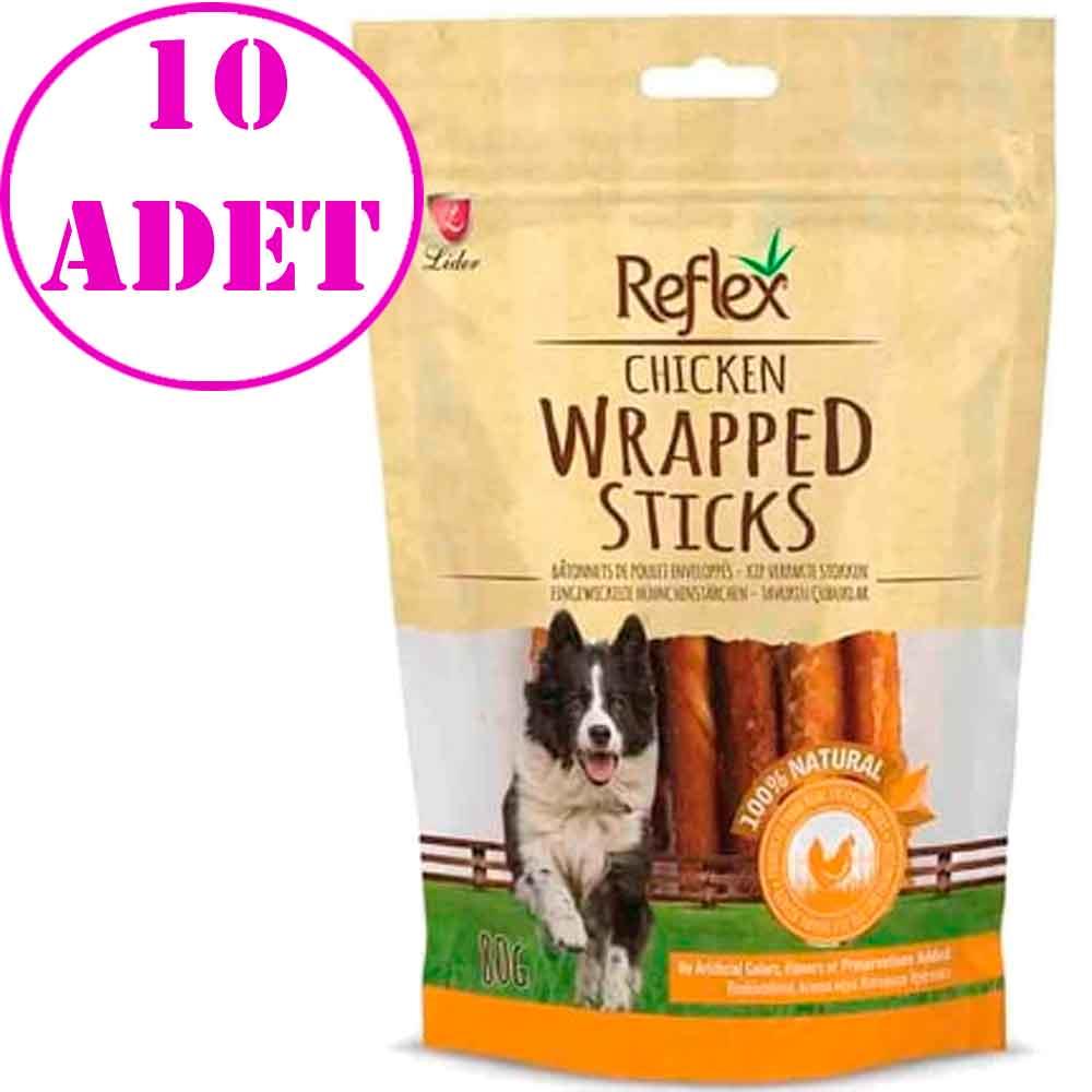Reflex Tavuk Sargılı Köpek Ödül Çubuğu 80gr 10 AD 19682006 Amazon Pet Center