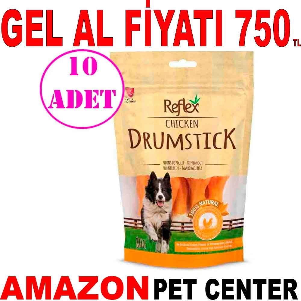 Reflex Tavuklu Baget Köpek Ödül Maması 80gr 10 AD 19690001 Amazon Pet Center