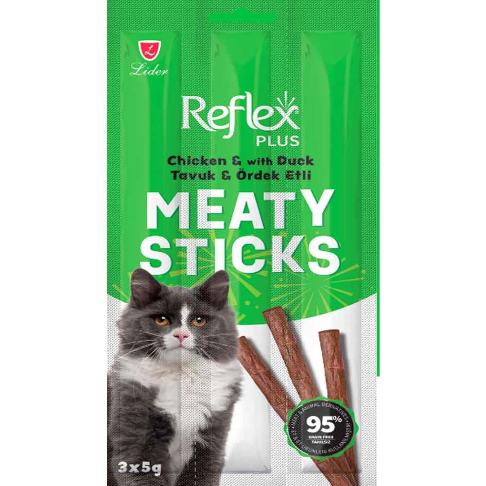 Reflex Tavuklu Ördekli Kedi Ödül Çubuğu 5 Gr 3 Adet 8698995030212 Amazon Pet Center