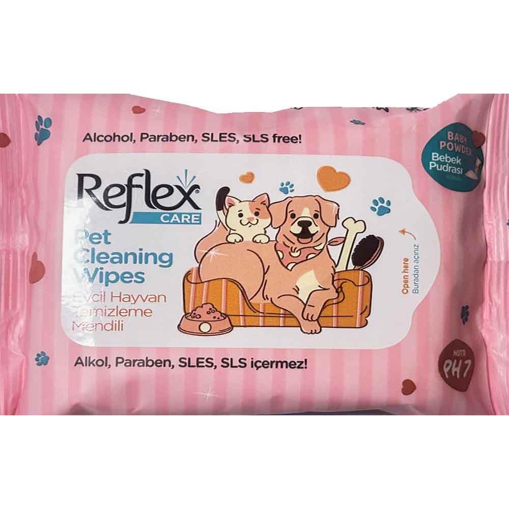 Reflex Temizleme Mendili 10'lu 8698995034562 Amazon Pet Center
