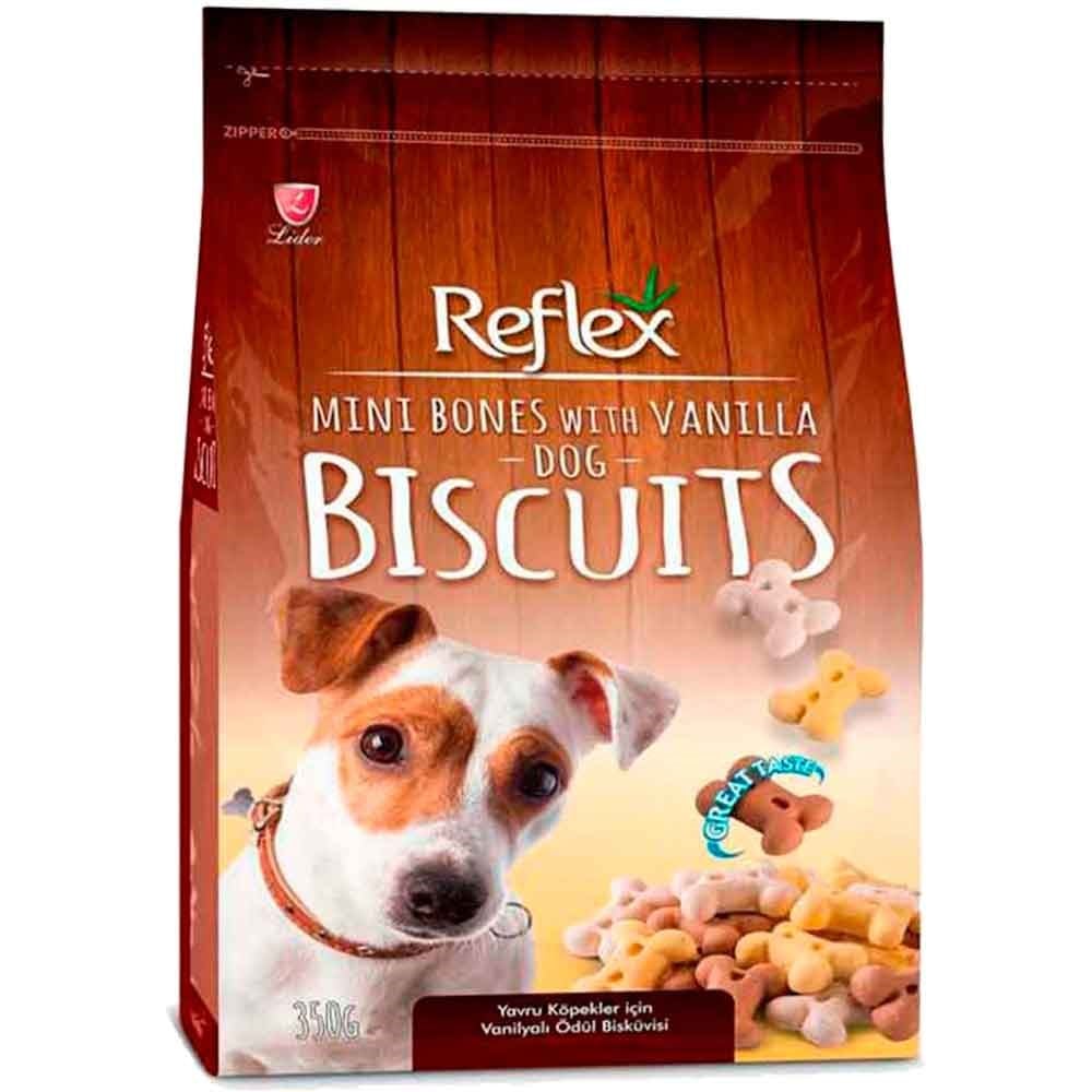 Reflex Vanilyalı Yavru Köpek Ödül Bisküvisi 350 Gr 8698995007313 Reflex Köpek Bisküvileri Amazon Pet Center