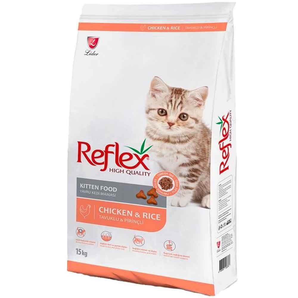 Reflex Yavru Kedi Maması Tavuklu 15 Kg 8698995028806 Amazon Pet Center