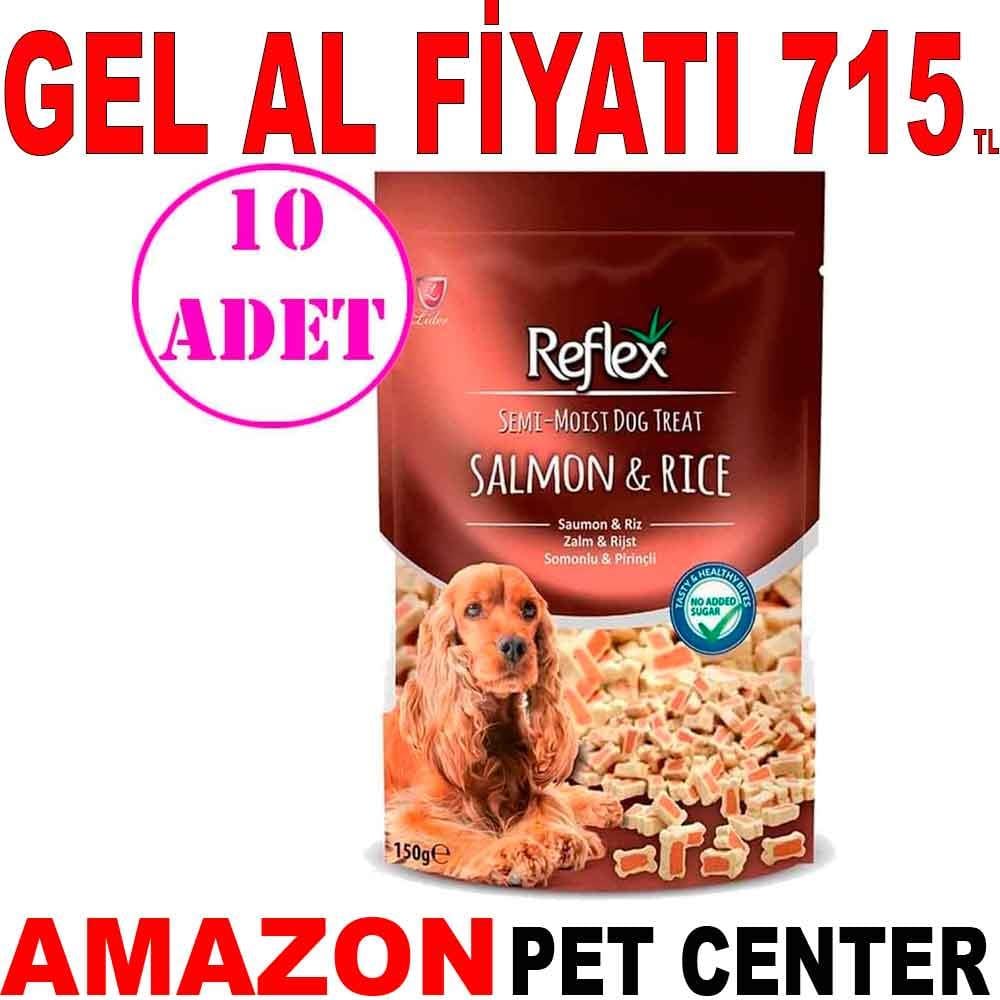 Reflex Yumuşak Köpek Ödülü Balıklı 150 Gr 10 AD 19584003 Amazon Pet Center