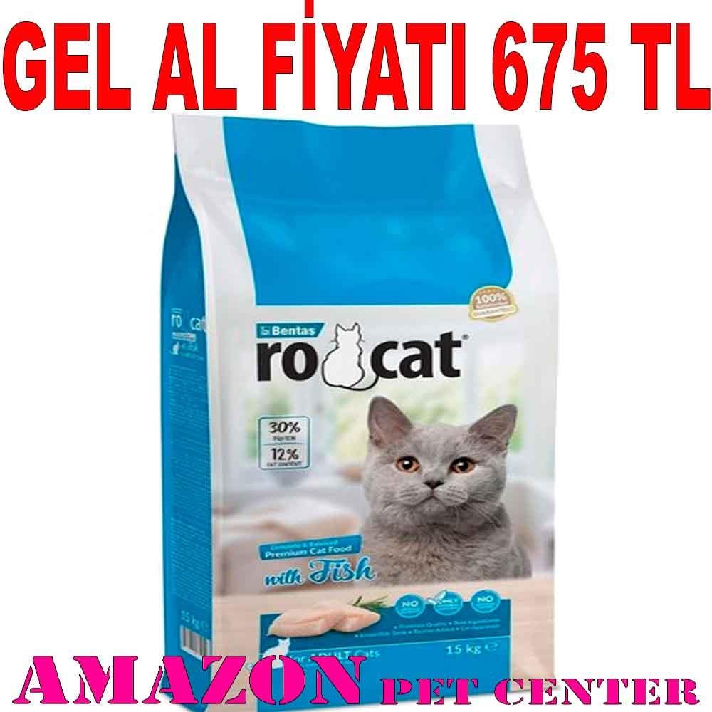 Ro Cat Balıklı Kedi Maması 15 Kg 18543001 Amazon Pet Center