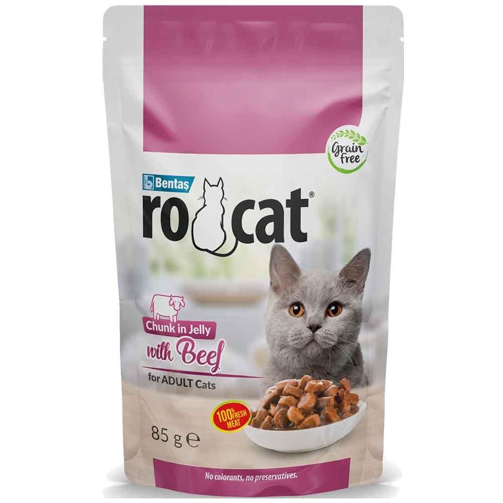 Ro Cat Biftekli Kedi Yaş Maması 85 Gr 8699245855357 Amazon Pet Center