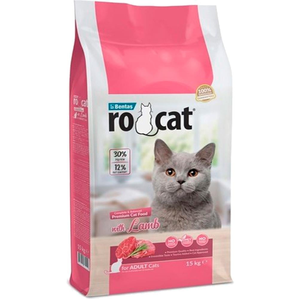 Ro Cat Kuzu Etli Kedi Maması 15 Kg 8699245866285 Amazon Pet Center