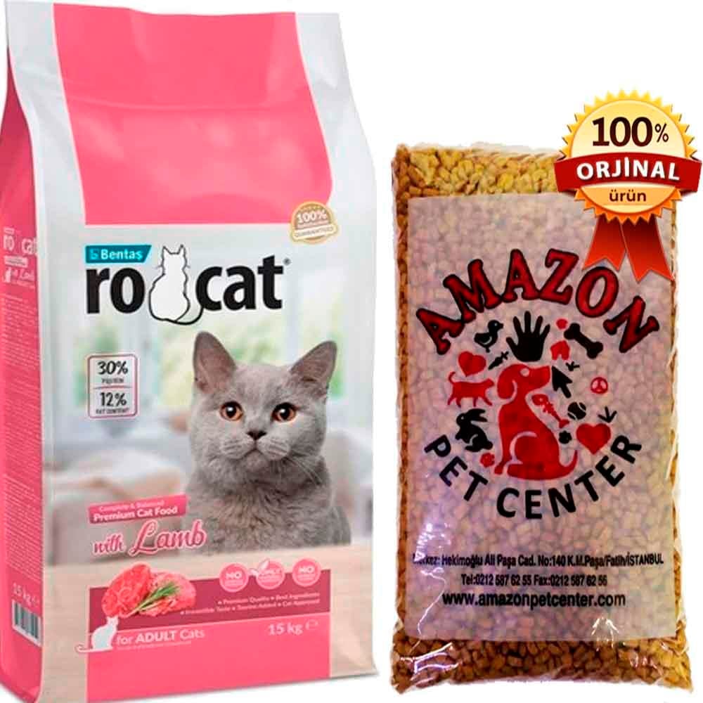Ro Cat Kuzu Etli Kedi Maması Açık 1 Kg 32137422 Amazon Pet Center