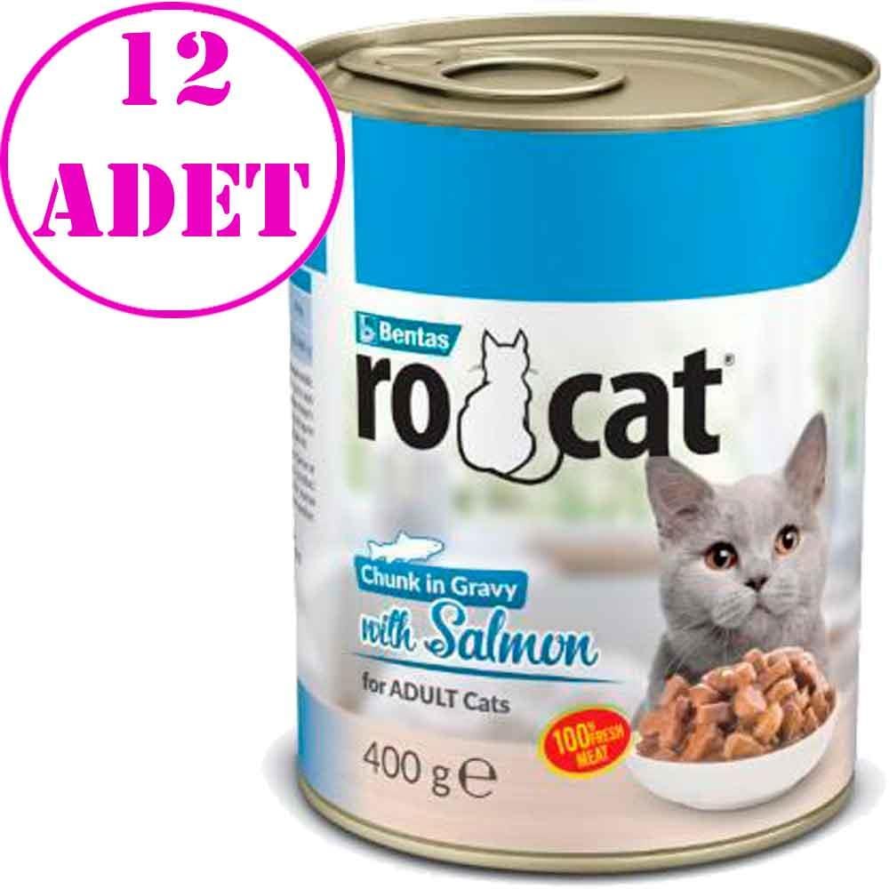 Ro Cat Somonlu Kedi Konservesi 400 Gr 12 AD 32137057 Amazon Pet Center