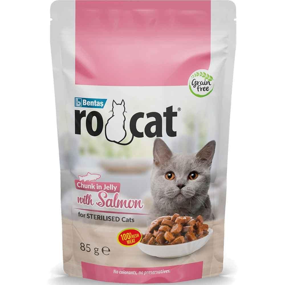 Ro Cat Somonlu Kedi Yaş Maması 85 Gr 8699245855388 Amazon Pet Center