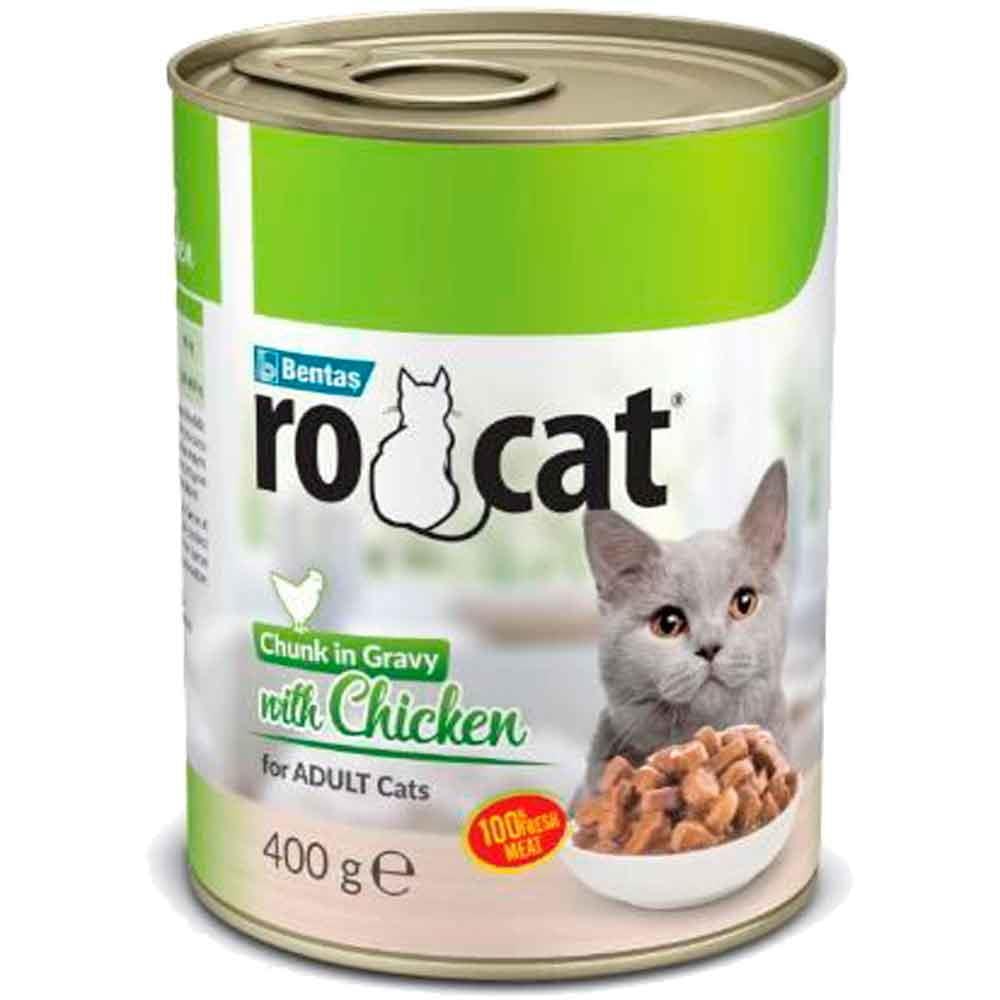 Ro Cat Tavuklu Kedi Konservesi 400 Gr 8699245866100 Amazon Pet Center