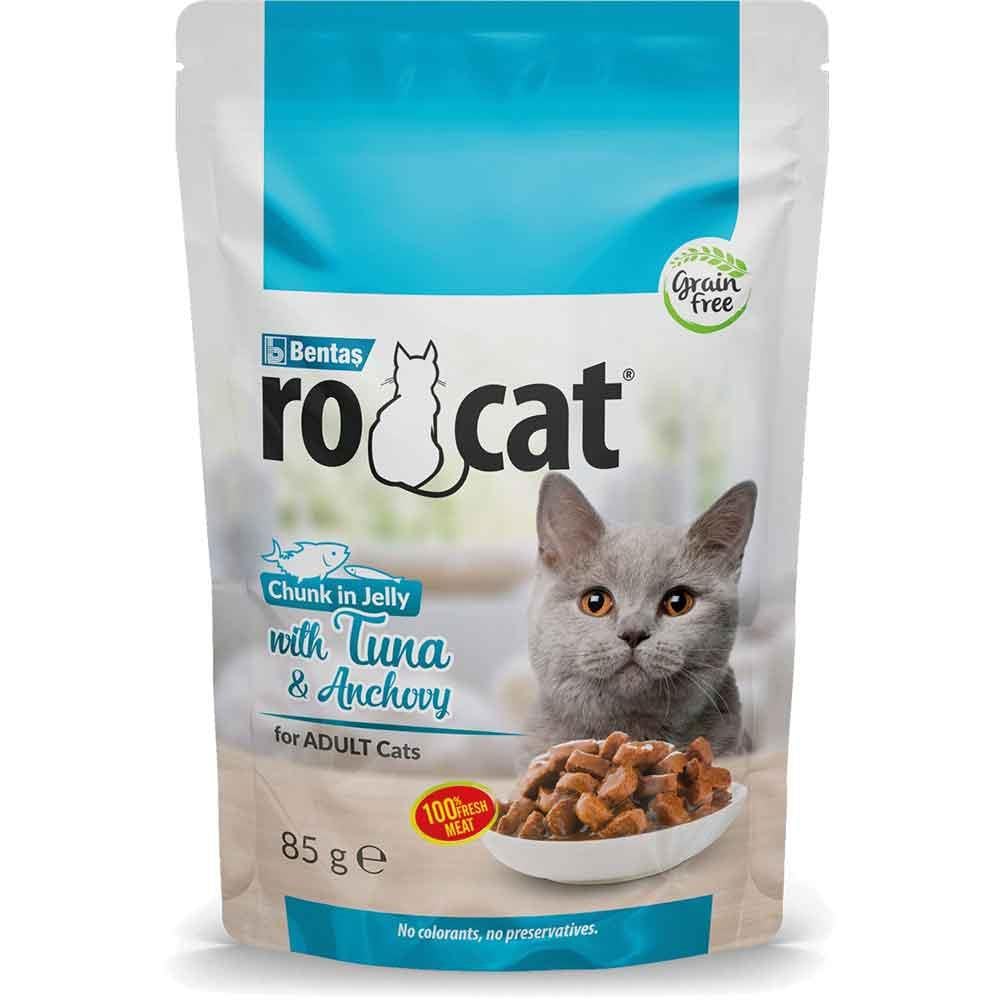 Ro Cat Ton Balıklı Hamsili Kedi Yaş Maması 85 Gr 8699245855395 Amazon Pet Center