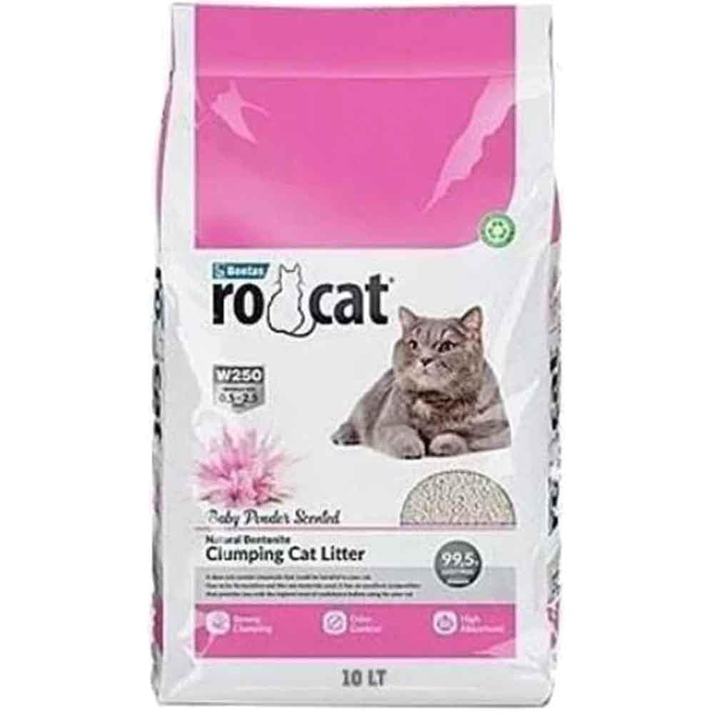 RoCat Kedi Kumu 10 LT Bebek Pudrası Kokulu 8699245858266 Amazon Pet Center
