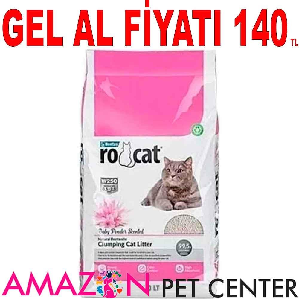 RoCat Kedi Kumu Bebek Pudralı 10 LT 19748009 Amazon Pet Center