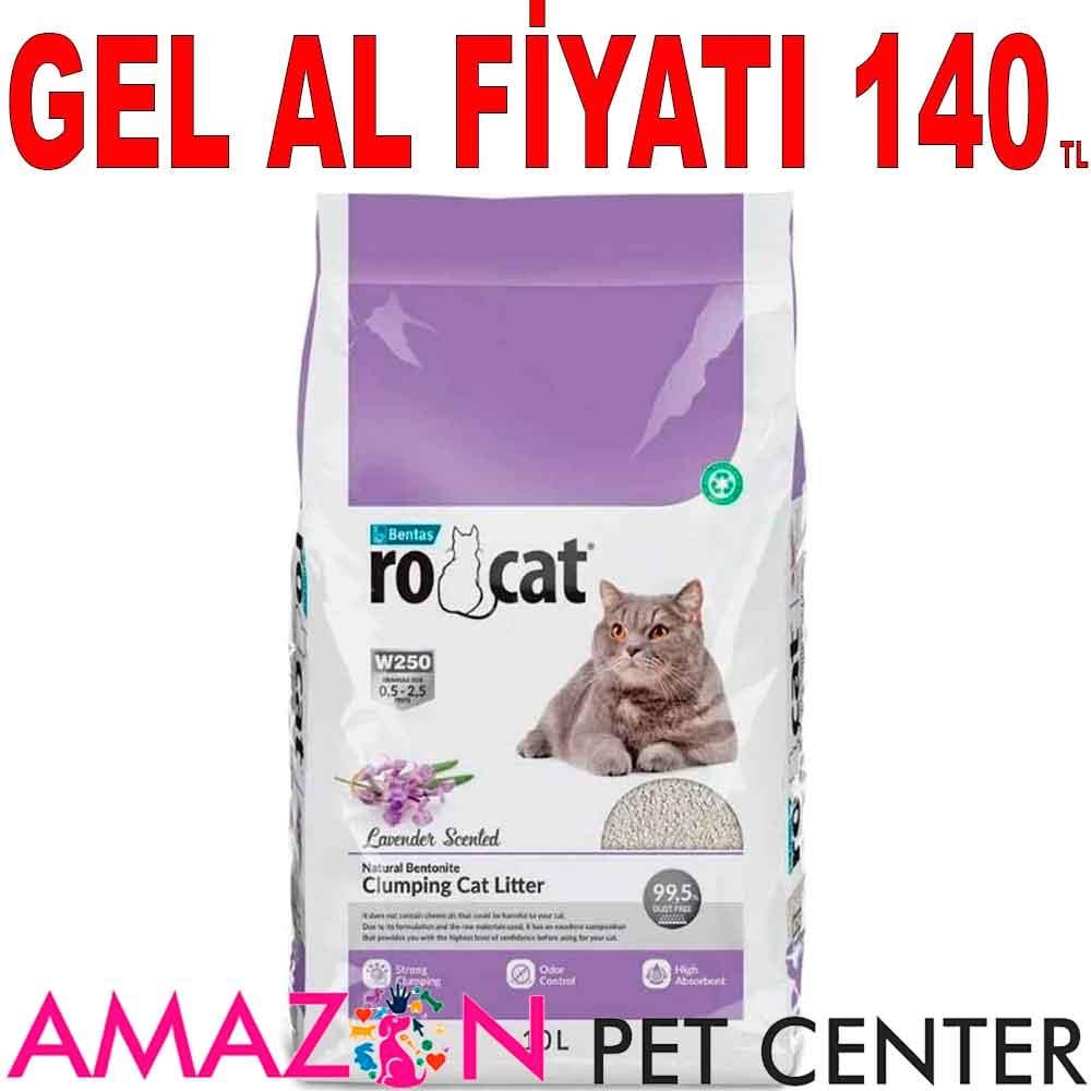 RoCat Kedi Kumu Lavanta Kokulu 10 LT 19747002 Amazon Pet Center