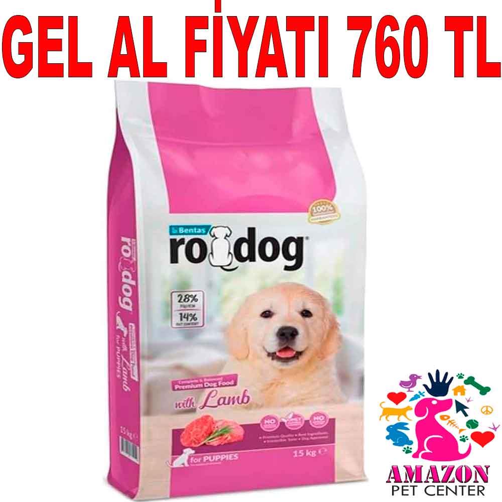 RoDog Kuzu Etli Yavru Köpek Maması 15 Kg 18916003 Amazon Pet Center