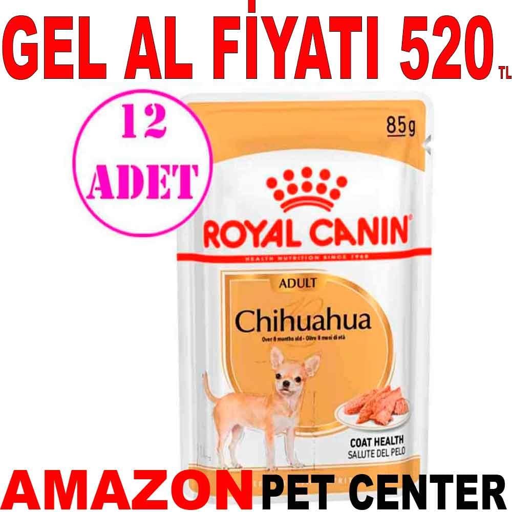 Royal Canin Chihuahua Köpek Konservesi 85 Gr 12 Ad 22156006 Amazon Pet Center