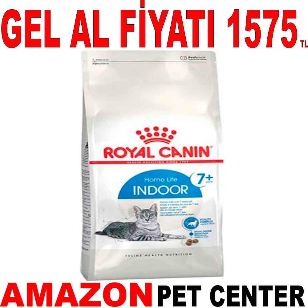 Royal Canin Indoor +7 Yaşlı Kuru Kedi Maması 3.5 KG 18374001 Amazon Pet Center