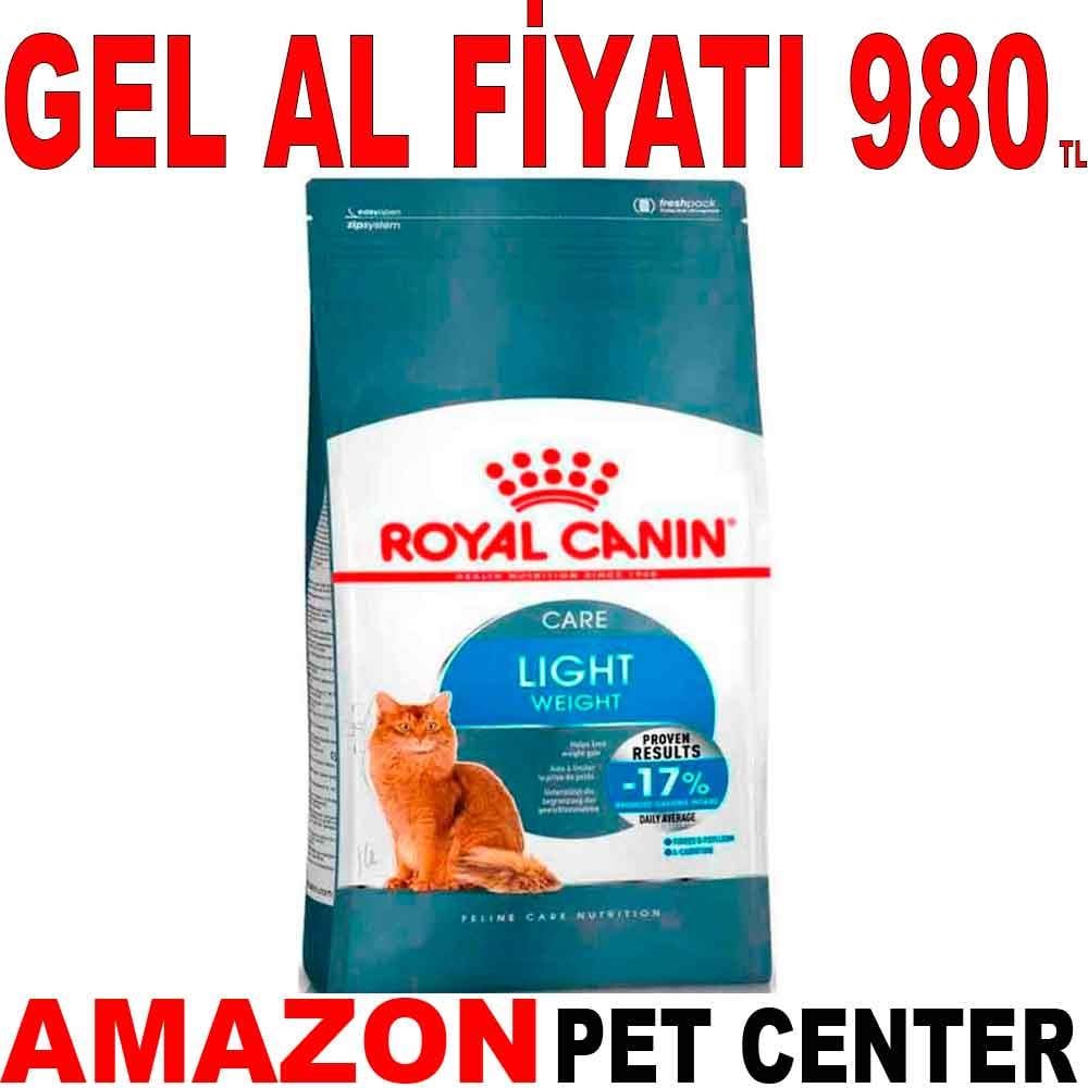 Royal Canin Light Kedi Maması 1,5 Kg 18360004 Amazon Pet Center
