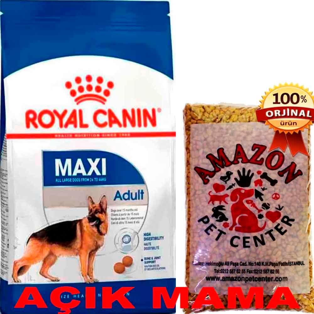 Royal Canin Maxi Adult Köpek Maması Açık 1 Kg 32120578 Amazon Pet Center