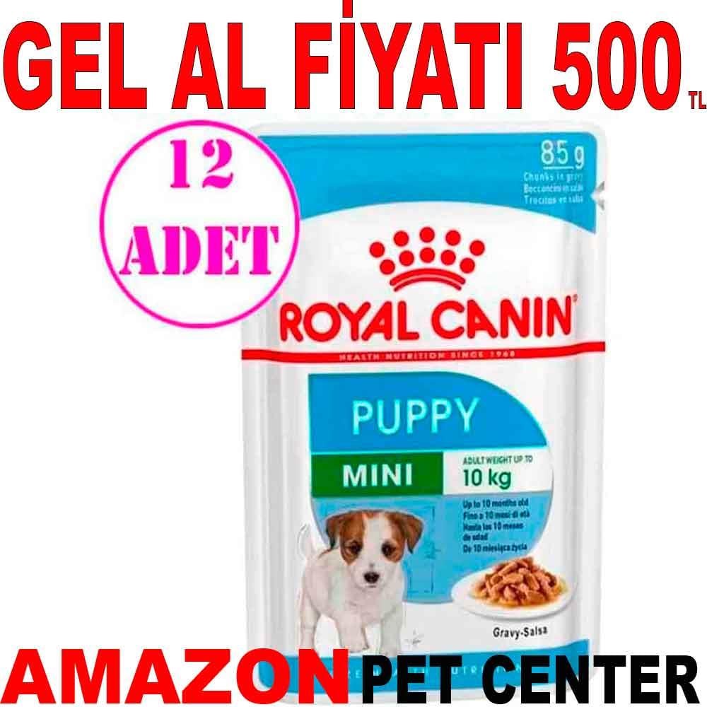 Royal Canin Mini Puppy Köpek Konservesi 85 gr 12 Ad 20167004 Amazon Pet Center