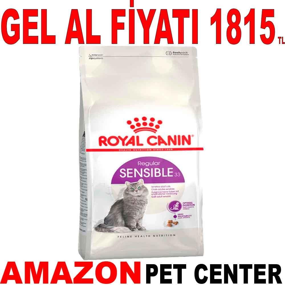 Royal Canin Sensible Kedi Maması 4 kg 18387001 Amazon Pet Center