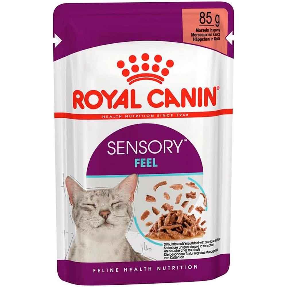 Royal Canin Sensory Feel Etli ve Balıklı Soslu Kedi Konservesi 85 Gr 9003579018941 Amazon Pet Center