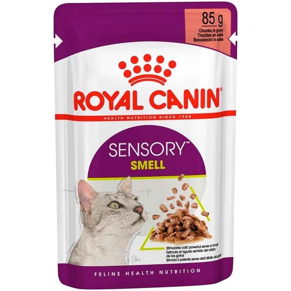 Royal Canin Sensory Smell Etli ve Balıklı Soslu Kedi Konservesi 85 Gr 9003579018514 Amazon Pet Center