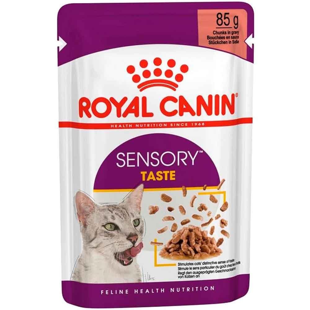 Royal Canin Sensory Taste Etli Soslu Kedi Konservesi 85 Gr 9003579018866 Amazon Pet Center