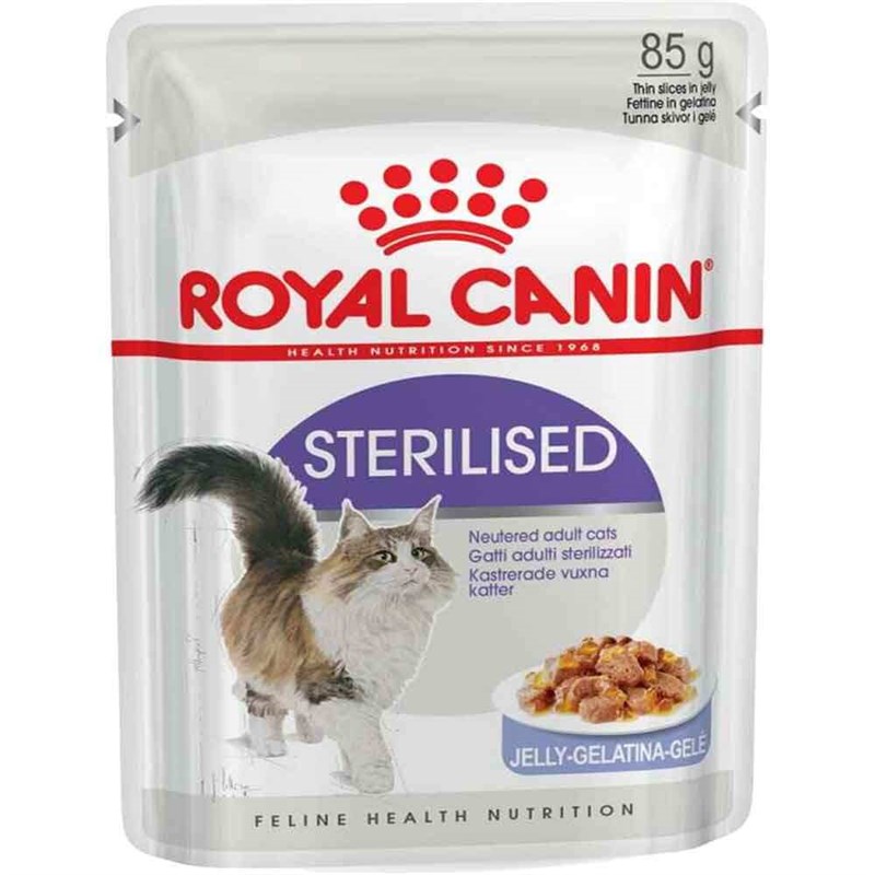 Royal Canin Sterilised jely Yaş Kedi Maması 85 Gr 9003579311776 Royal Canin Yetişkin Kedi Konserve Mamaları Amazon Pet Center