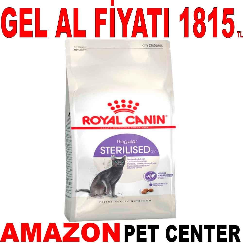 Royal Canin Sterilised Kedi Maması 4 Kg 18391008 Amazon Pet Center