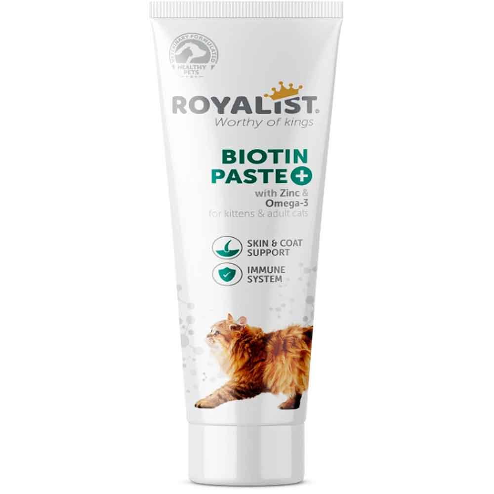 Royalist Biotin ve Kalsiyumlu Tüy Yumağı Önleyici Kedi Malt Paste 100 Gr 8682291406482 Amazon Pet Center