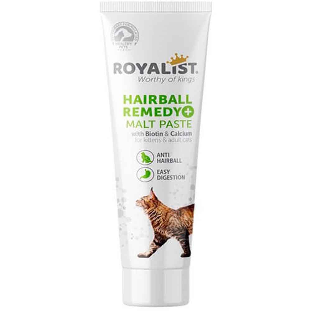 Royalist Biotin ve Kalsiyumlu Tüy Yumağı Önleyici Kedi Malt Paste 100 Gr 8682291402460 Amazon Pet Center