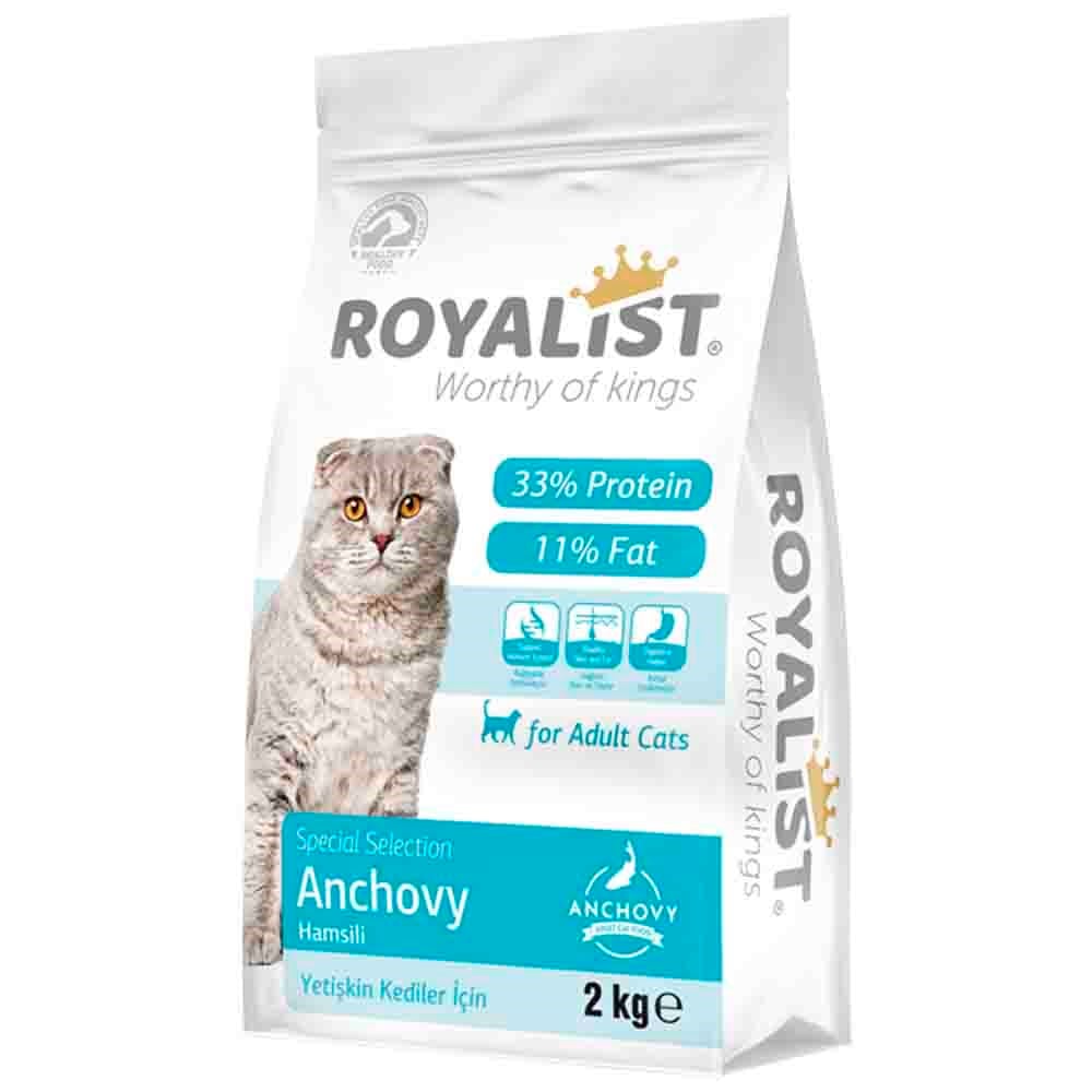 Royalist Hamsili Yetişkin Kedi Maması 2 Kg 8682291402910 Amazon Pet Center