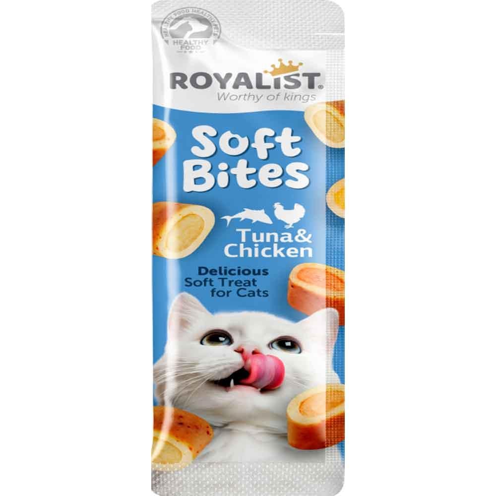Royalist Kedi Ödülü Soft Bites Tuna Balıklı Tavuklu 10 Gr 8682291408011 Amazon Pet Center