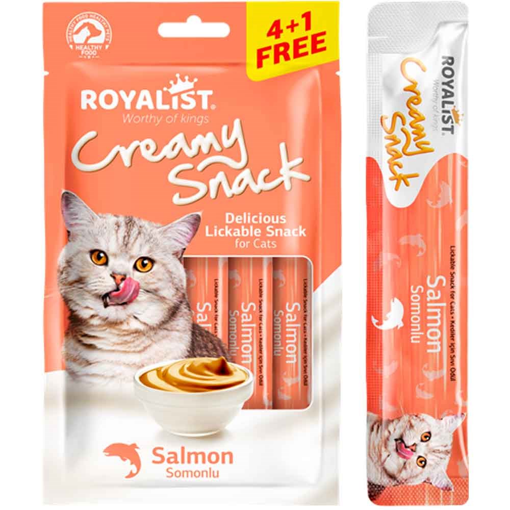 Royalist Kedi Ödülü Somonlu Krema 5X15 Gr 8682291404563 Amazon Pet Center