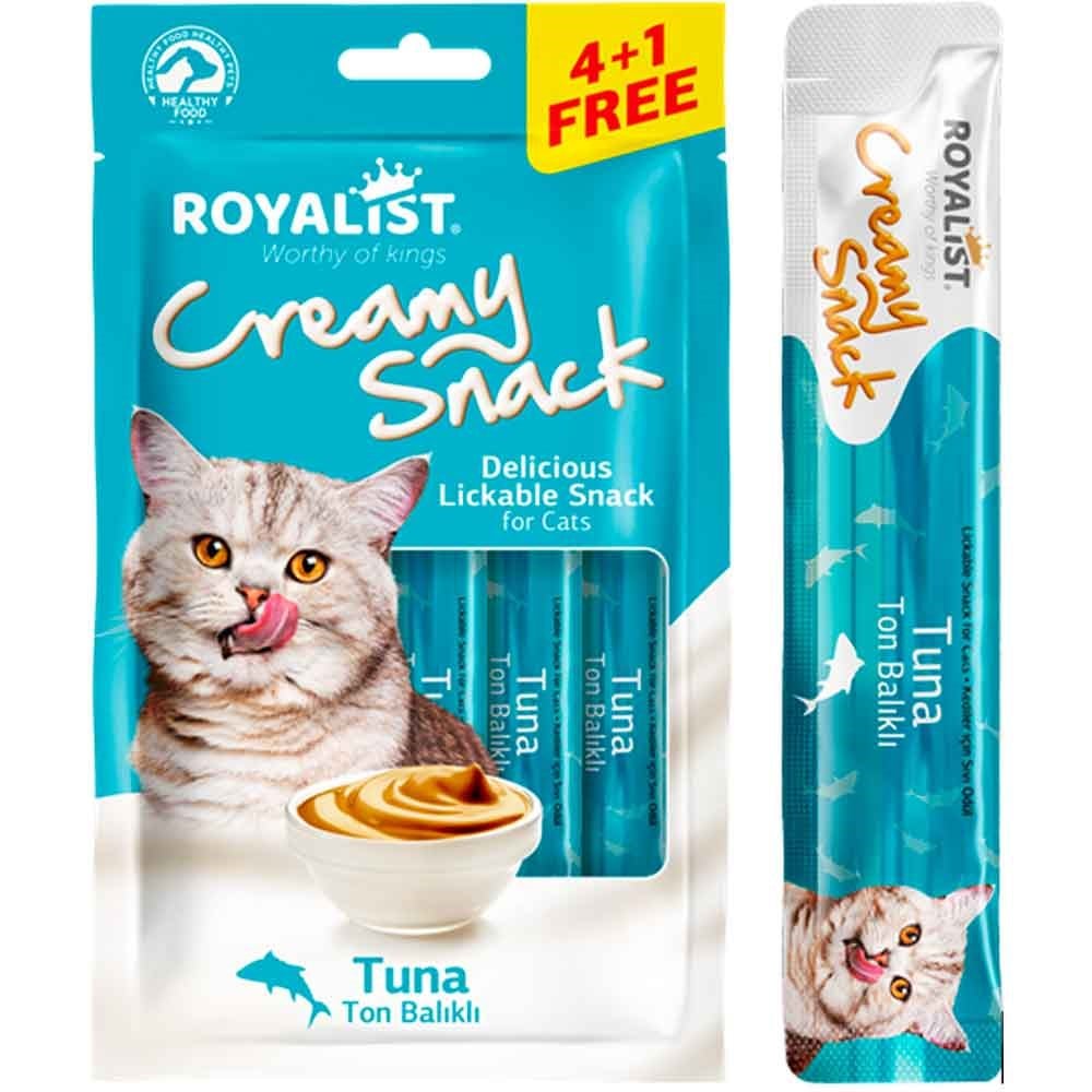 Royalist Kedi Ödülü Ton Balılı Krema 5X15 Gr 8682291404556 Amazon Pet Center