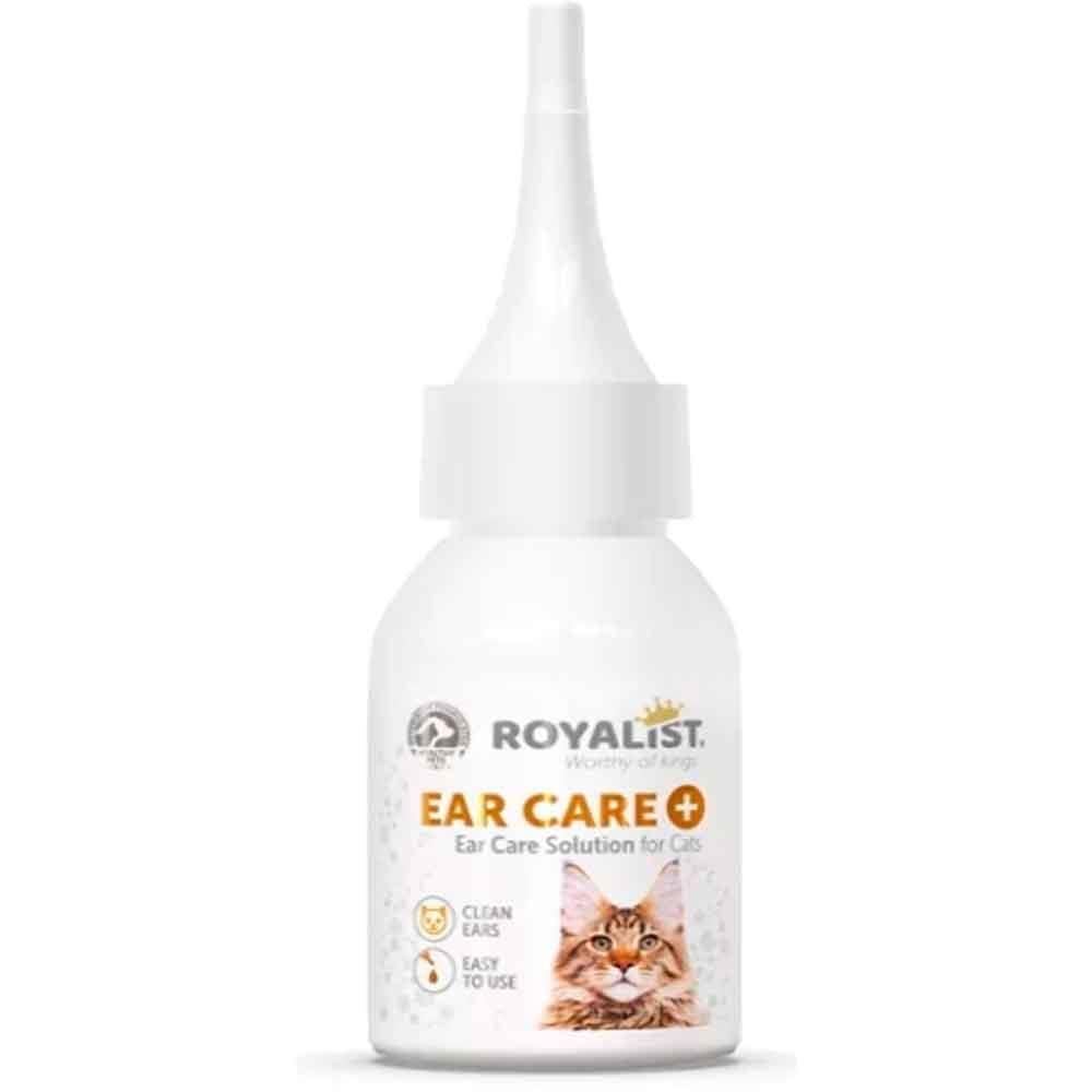 Royalist Kediler için Kulak Temizleme Solüsyonu 50 ML 8682291404280 Amazon Pet Center
