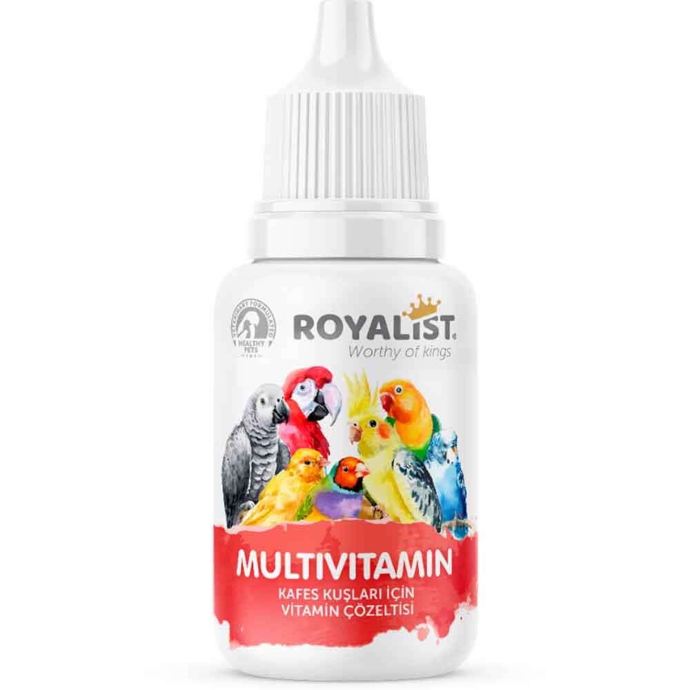 Royalist Kuşlar İçin Multivitamin 30 Ml 8682291408257 Amazon Pet Center
