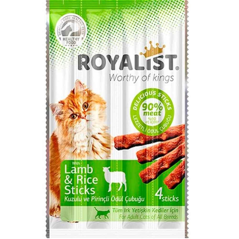 Royalist Kuzu Etli Sticks Kedi Ödülü 4'lü 20 gr 8682291403054 Amazon Pet Center