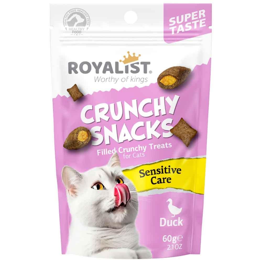 Royalist Ördekli Kedi Ödülü Crunchy Snacks 60 Gr 8682291407892 Amazon Pet Center