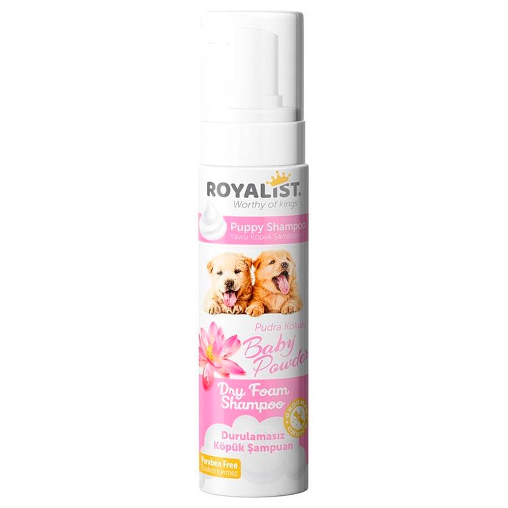 Royalist Pudra Kokulu Yavru Köpek Köpük Şampuanı 200 ml 8682291400817 Amazon Pet Center