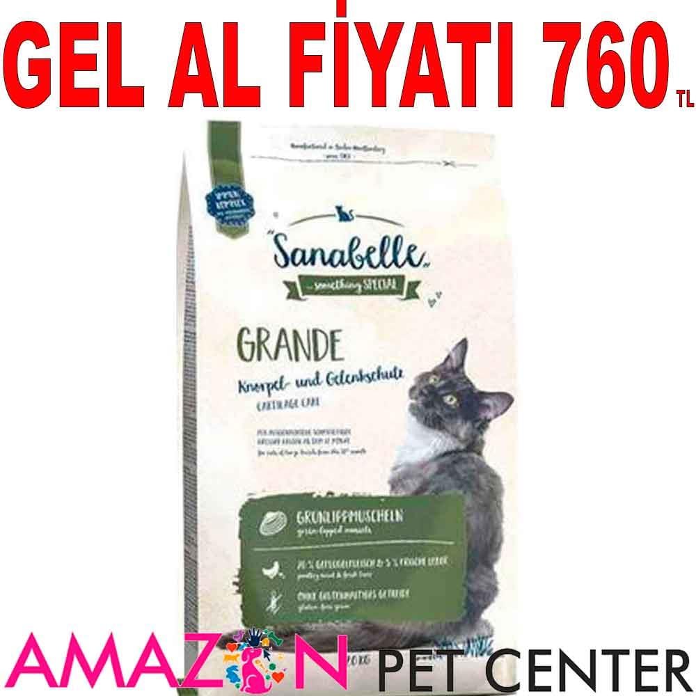 Sanabelle Grande Tahılsız Kümes Hayvanlı Kedi Maması 2 Kg 20624002 Amazon Pet Center
